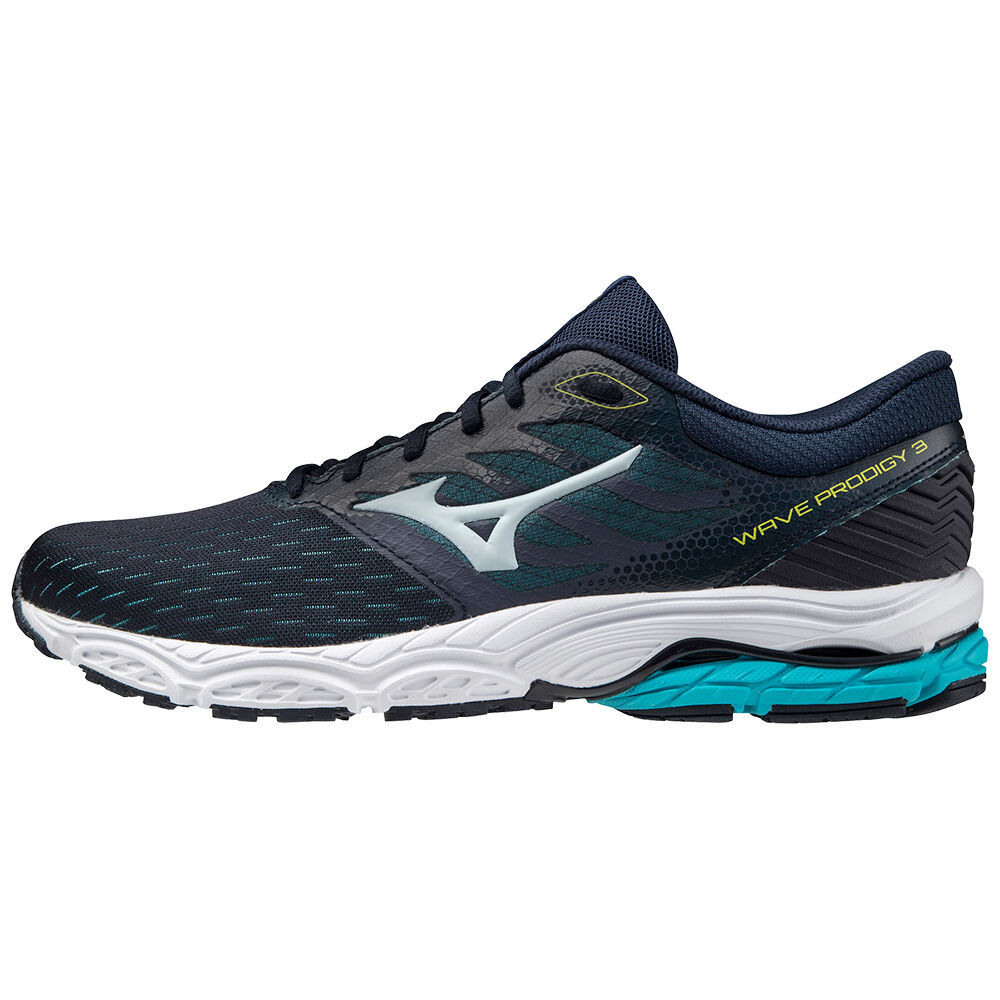 Mens Mizuno Wave Prodigy 3 Running Shoes Navy Philippines (NLTXGH947)